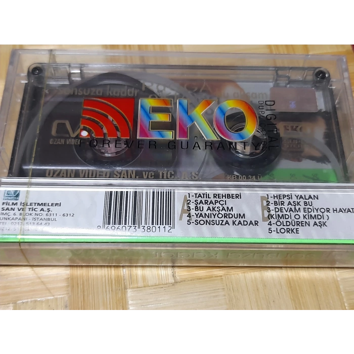 RAGGA OKTAY SONSUZA KADAR MÜZİK KASET