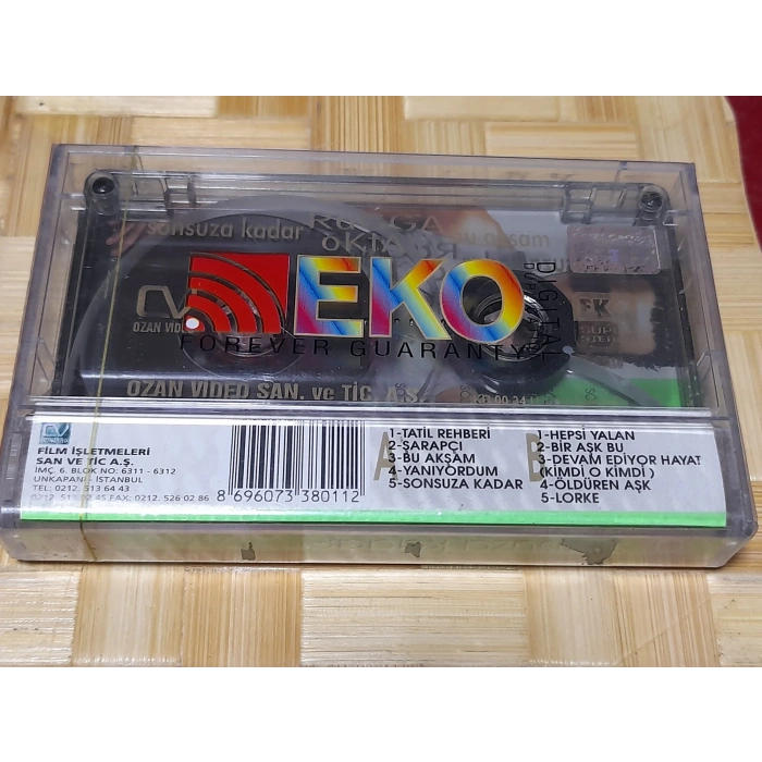 RAGGA OKTAY SONSUZA KADAR MÜZİK KASET