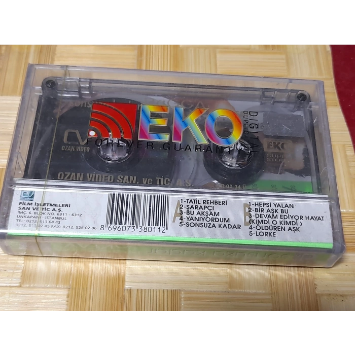 RAGGA OKTAY SONSUZA KADAR MÜZİK KASET