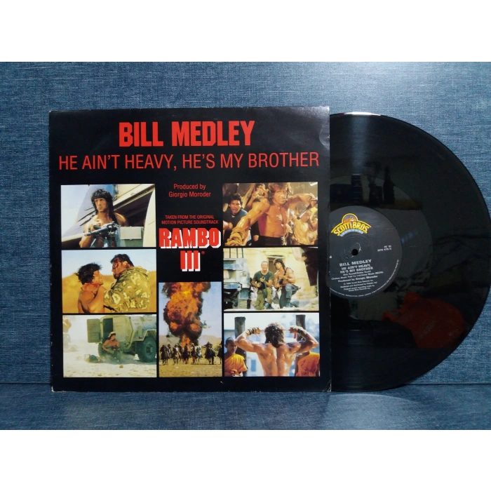 RAMBO III BILL MEDLEY SOUNDTRACK MAXI LP