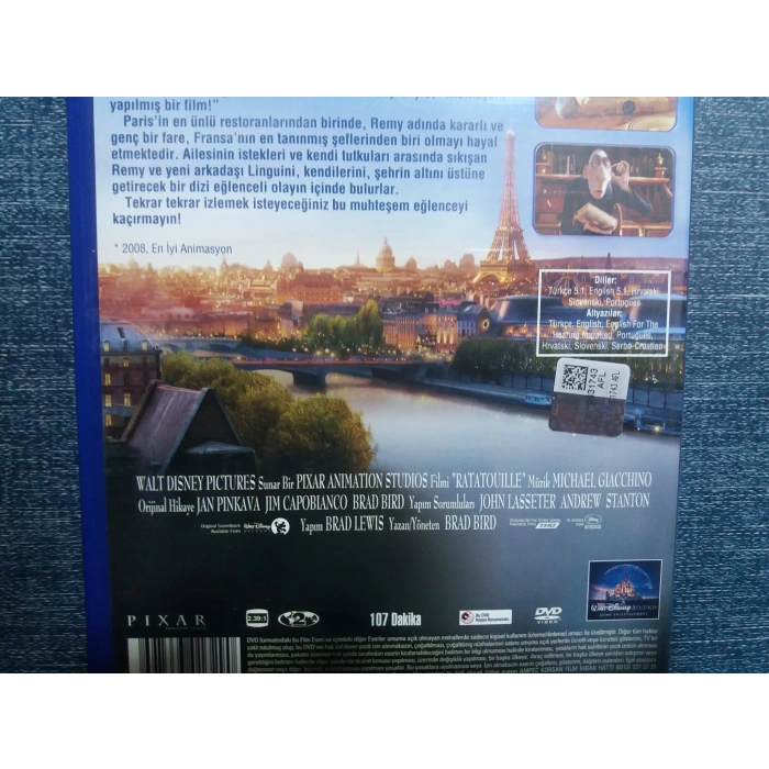 RATATUY DVD FİLM