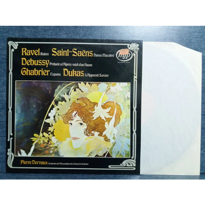 RAVEL BOLERO DEBUSSSY GHABRIER ESPANA DUKAS LP
