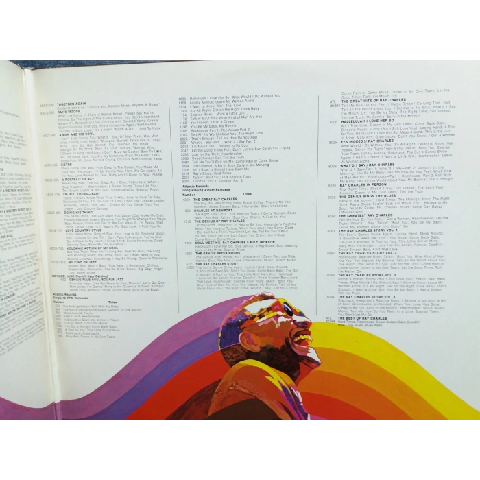 RAY CHARLES GREAT PERFORMANCE 36 SONGS 2 LP
