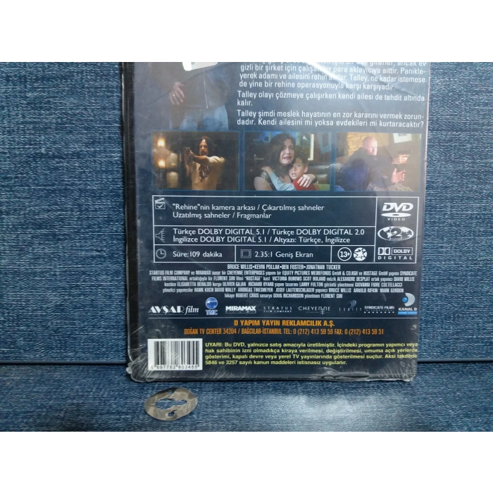 REHİNE HOSTAGE DVD FİLM (SIFIR)