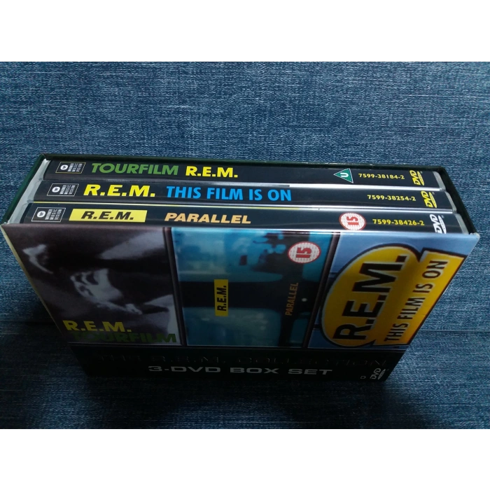 R.E.M THIS FILM IS ON (3 DVD BOX)