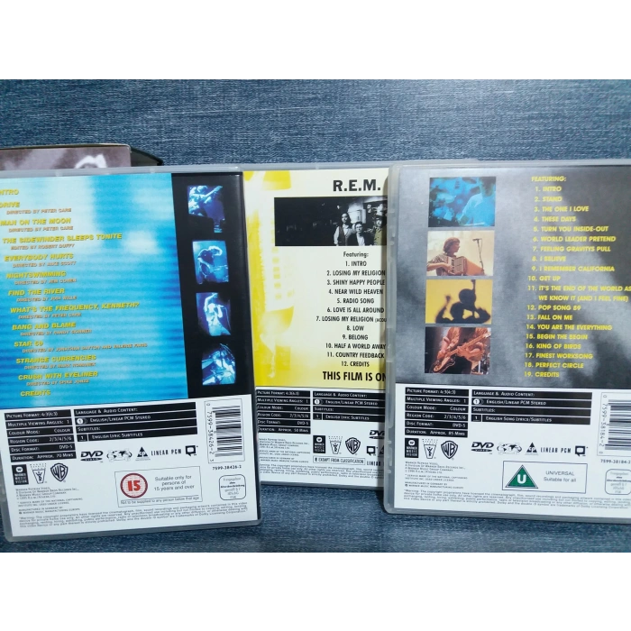 R.E.M THIS FILM IS ON (3 DVD BOX)
