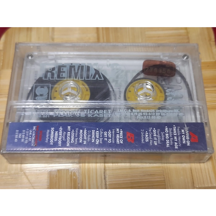 REMIX 80S & 90S MÜZİK KASET