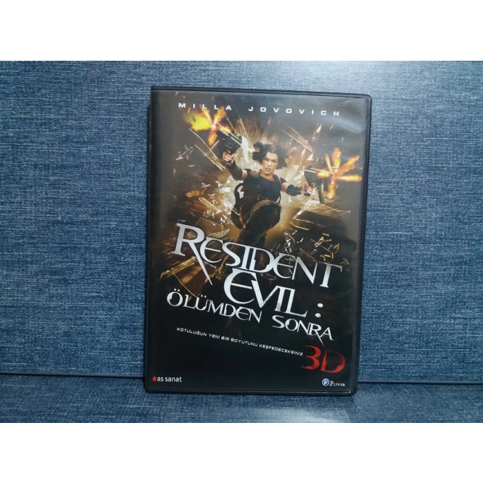 RESIDENT EVIL ÖLÜMDEN SONRA DVD FİLM + 3D GÖZLÜK