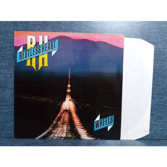 RESTLESS HEART WHEELS  MUSIC LP