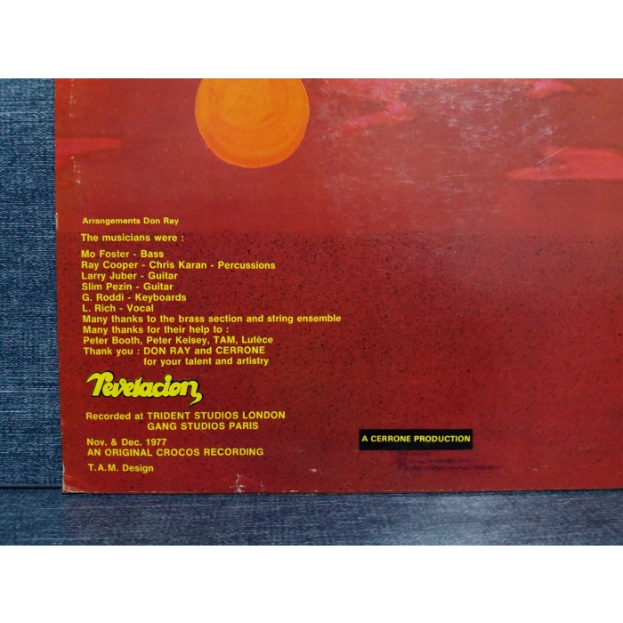 REVELACION THE HOUSE OF THE RISING SUN LP