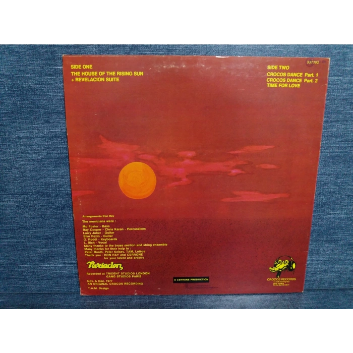 REVELACION THE HOUSE OF THE RISING SUN LP