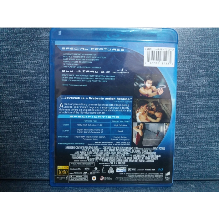 REZIDENT EVIL  BLURAY (İNGİLİZCE)
