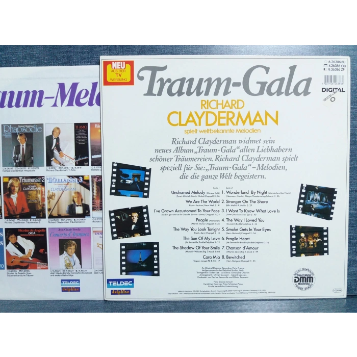 RICHARD CLAYDERMAN TRAUM GALA LP