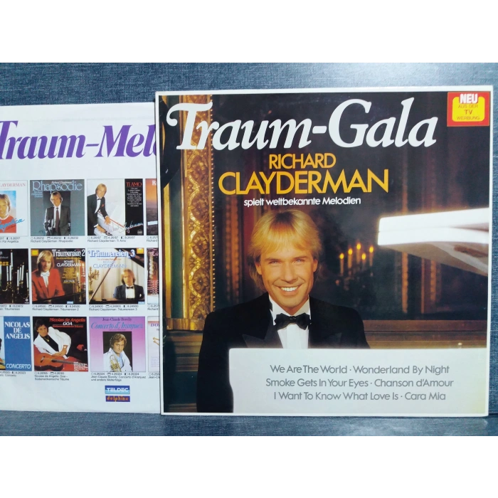 RICHARD CLAYDERMAN TRAUM GALA LP