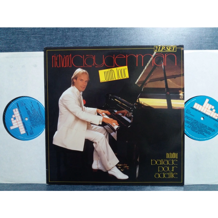 RICHARD CLAYDERMAN WITH LOVE MUSIC 2 LP