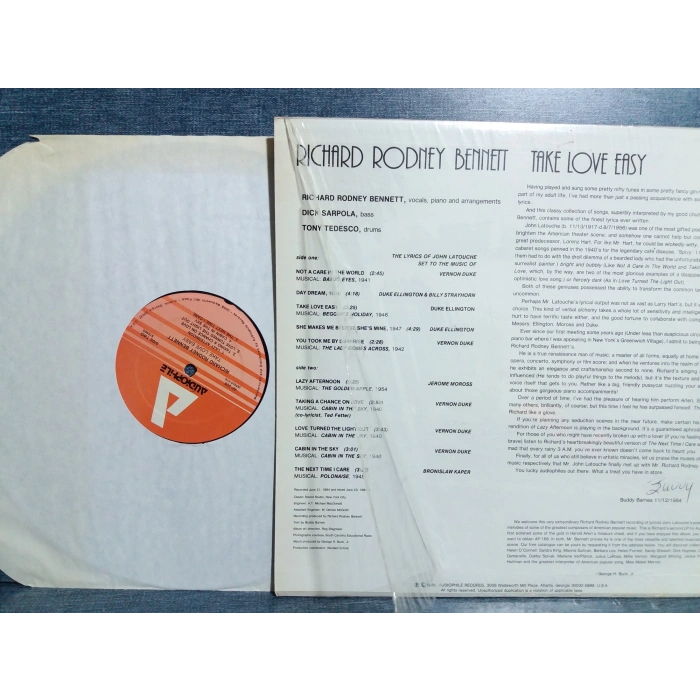 RICHARD RODNEY BENNETT TAKE LOVE EASY