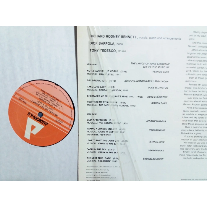 RICHARD RODNEY BENNETT TAKE LOVE EASY