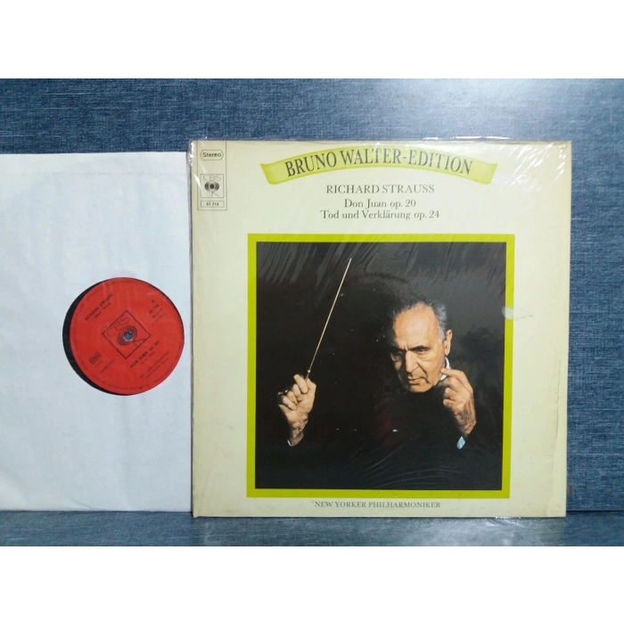 RICHARD STRAUSS DON JUAN TOD BRUNO WALTER LP