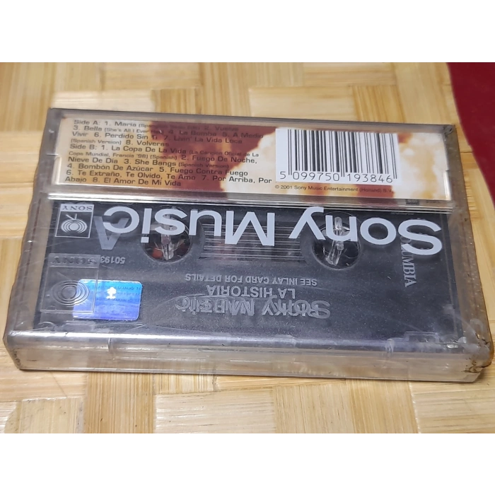 RICKY MARTIN SPANISH HITS MÜZİK KASET