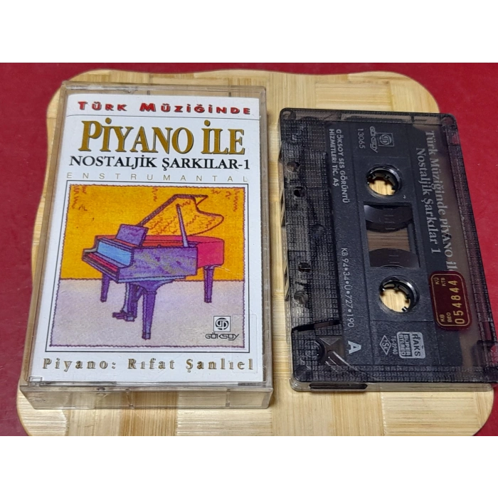 RIFAT ŞANLIEL PİANO ŞARKILARI MÜZİK KASET