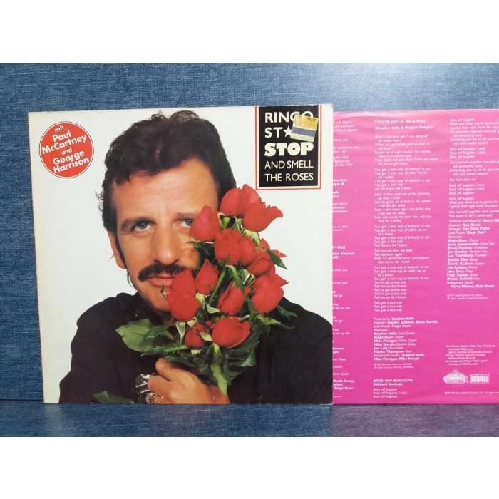 RINGO STARR (BEATLES) SMELL THE ROSES