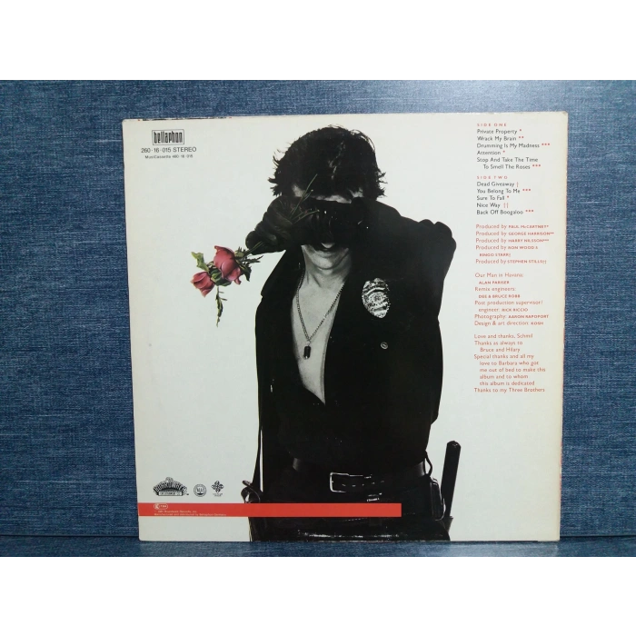 RINGO STARR (BEATLES) SMELL THE ROSES