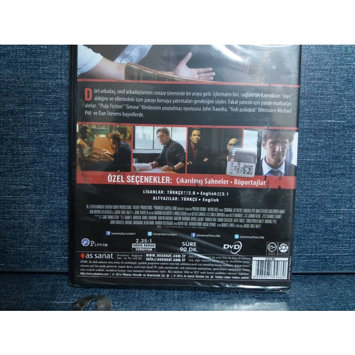 RİSKLİ YATIRIM TRAVOLTA DVD FİLM (SIFIR)