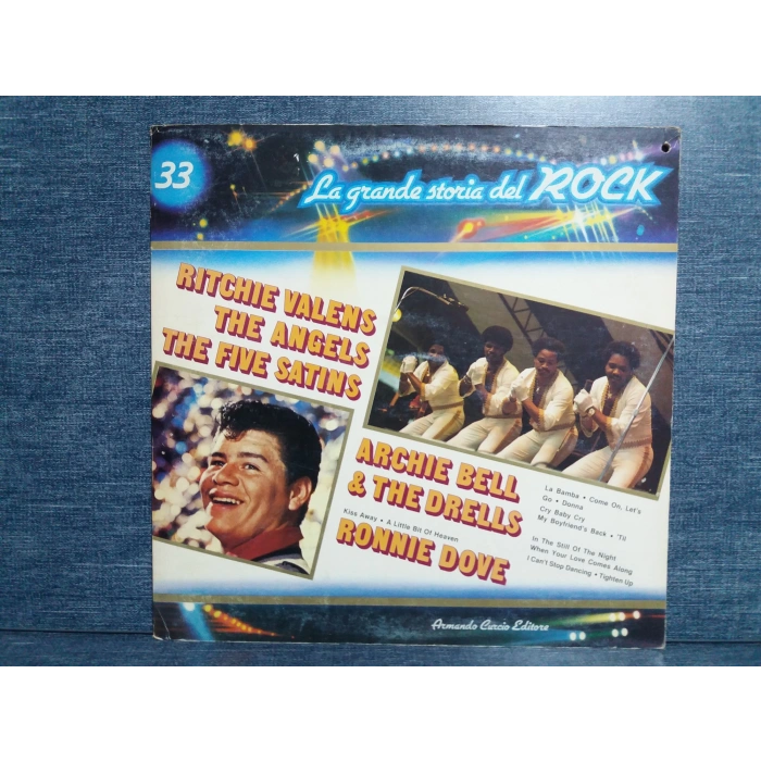 RITCHE VALENS ANGELS FIVE SATINS RONNIE DOVE ARCHIE BELL MUSIC LP