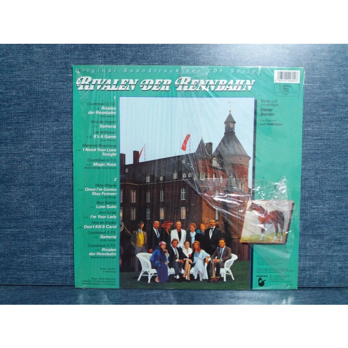 RIVALEN DER RENNBAHN SOUNDTRACK MUSIC LP