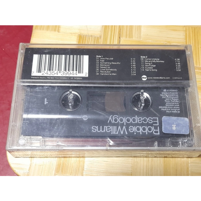 ROBBIE WILLIAMS ESCAPOLOGY MÜZİK KASET