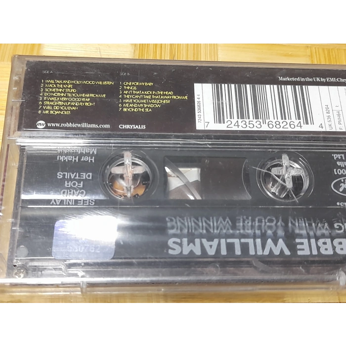 ROBBIE WILLIAMS SWING WHEN MÜZİK KASET