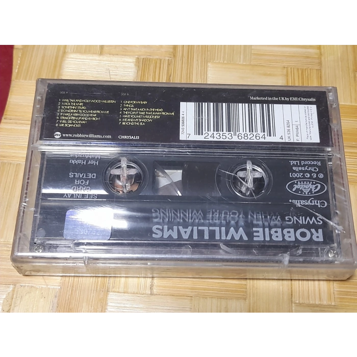 ROBBIE WILLIAMS SWING WHEN MÜZİK KASET