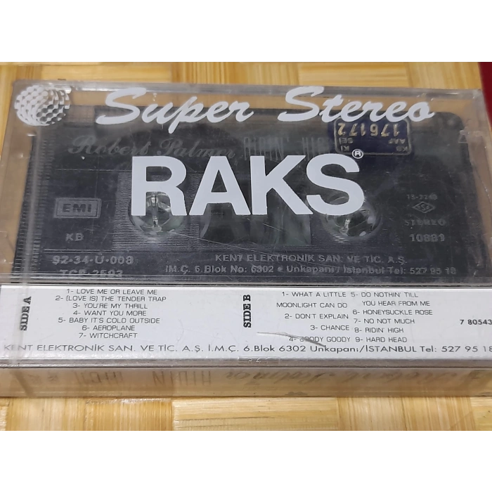 ROBERT PALMER RIDIN HIGH MÜZİK KASET