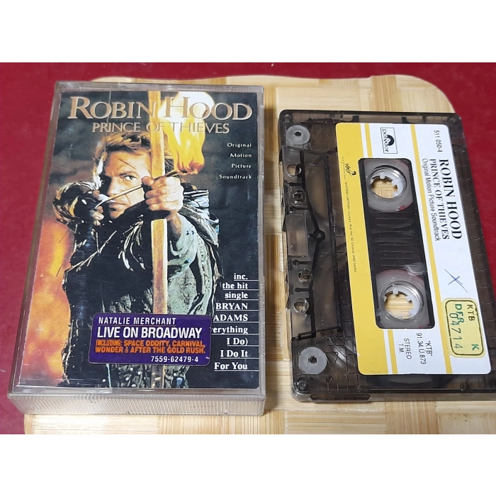 ROBIN HOOD SOUNDTRACK FILM MÜZİK KASET