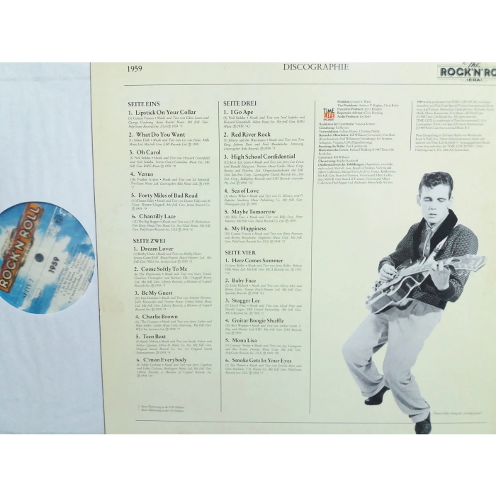 ROCK N ROLL 19549 HITS MUSIC 2 LP