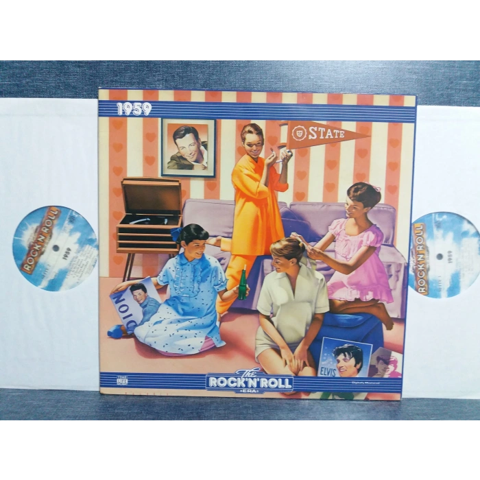 ROCK N ROLL 19549 HITS MUSIC 2 LP