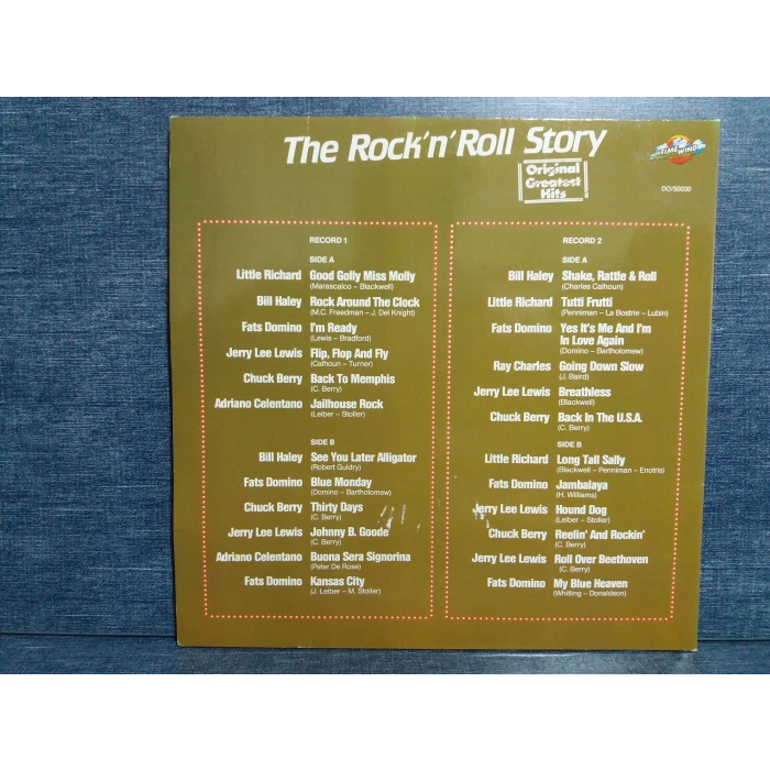 ROCK N ROLL STORY HITS MUSIC 2 LP