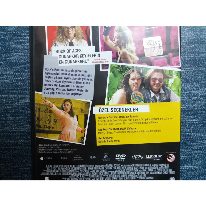 ROCK OF AGES DVD FİLM