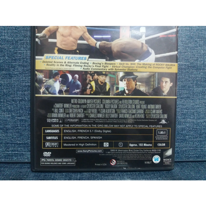 ROCKY BALBOA STALLONE DVD FİLM