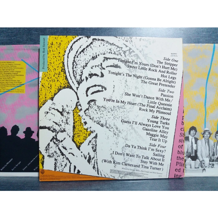 ROD STEWART ABSOLUTELY LIVE MUSIC 2 LP