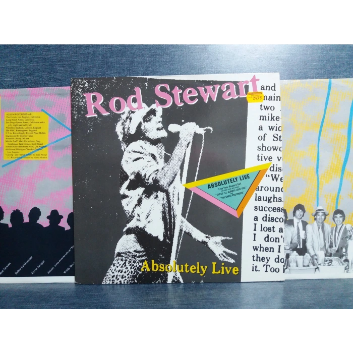 ROD STEWART ABSOLUTELY LIVE MUSIC 2 LP