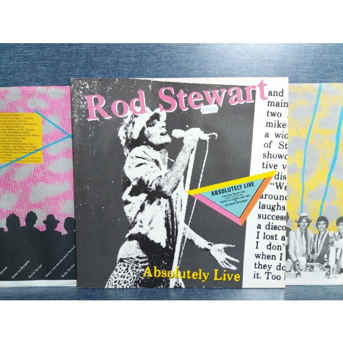 ROD STEWART ABSOLUTELY LIVE MUSIC 2 LP