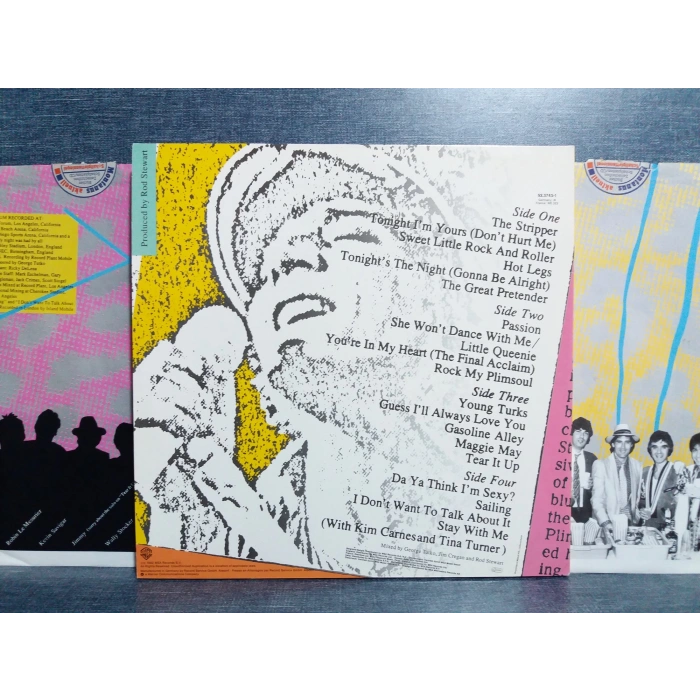 ROD STEWART ABSOLUTELY LIVE MUSIC 2 LP