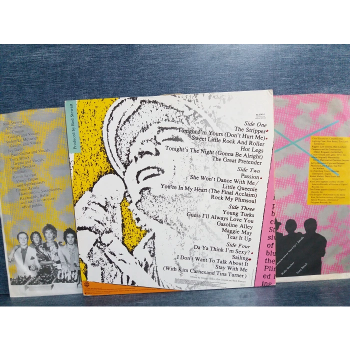 ROD STEWART ABSOLUTELY LIVE MUSIC 2 LP