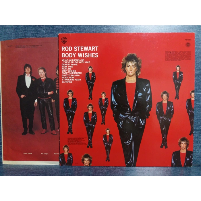 ROD STEWART BODY WISHES MUSIC LP