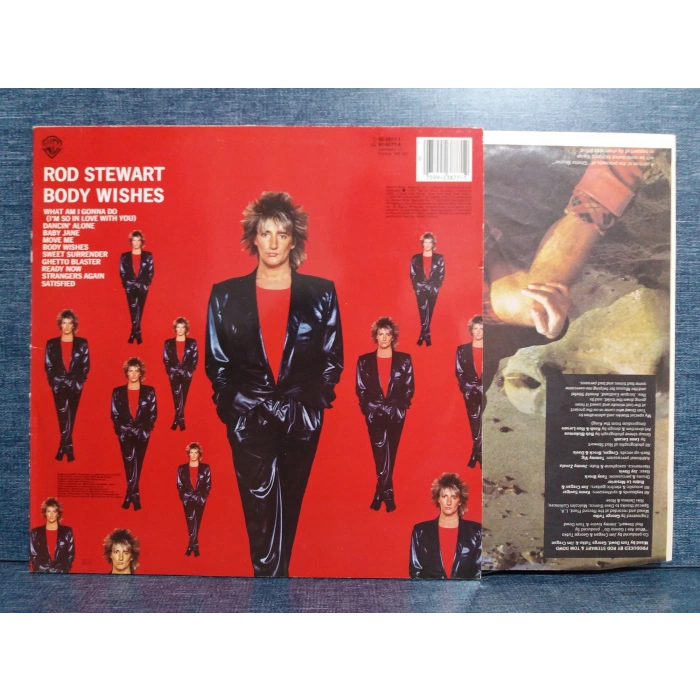 ROD STEWART BODY WISHES MUSIC LP
