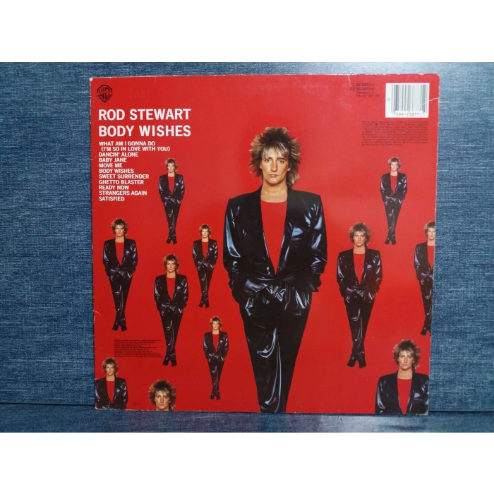 ROD STEWART BODY WISHES MUSIC LP