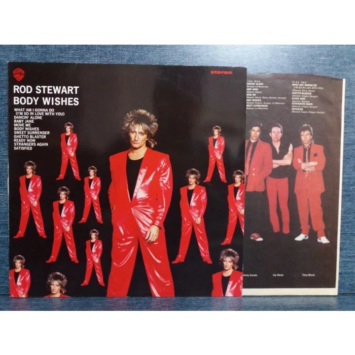 ROD STEWART BODY WISHES MUSIC LP