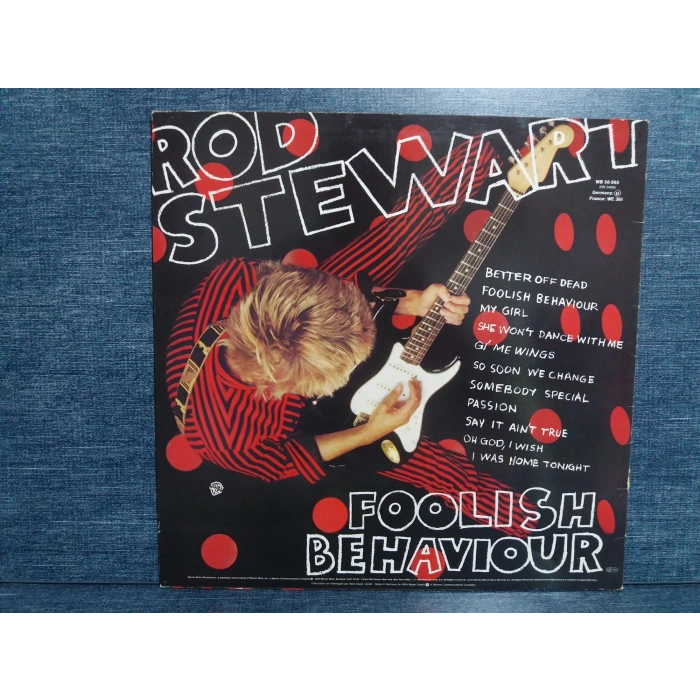 ROD STEWART FOOLISH BEHAVIOUR LP
