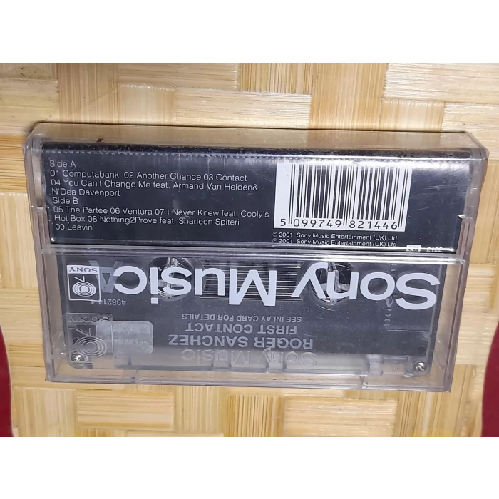 ROGER SANCHEZ FIRST CONTACT MÜZİK KASET